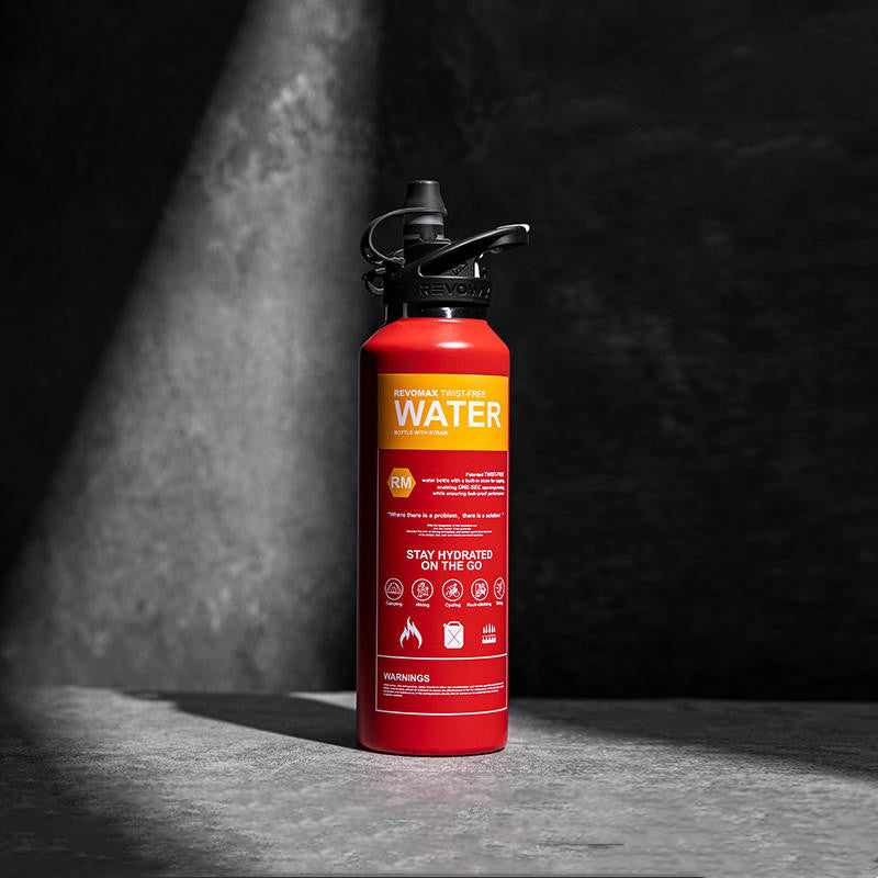 BowLift | Creative Fire Extinguisher Threadless Sports Straw Cup (592ml)