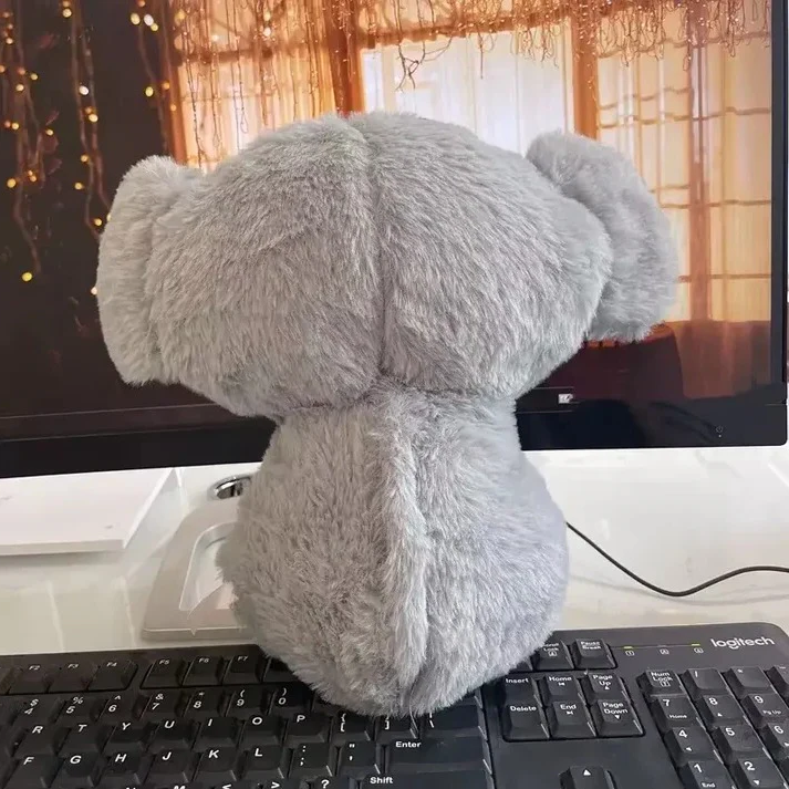 BowLift | Anxiety Relief Koala Plush Toy with Music, Lights and Rhythmic Breathing Motion