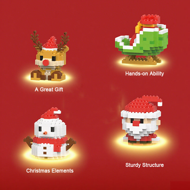 BowLift | Christmas style children's educational building block toys