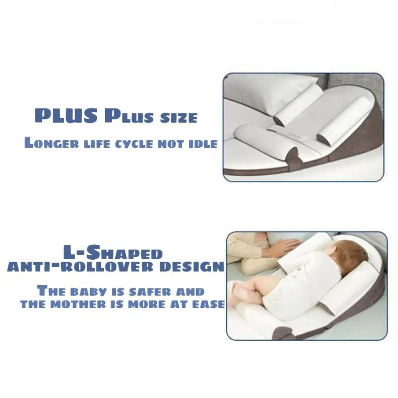 BowLift | CozySlope Baby Wedge Pillow for Anti-Reflux and Side Sleeping