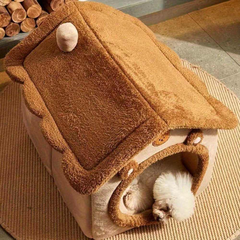Cozy Cat House for Winter