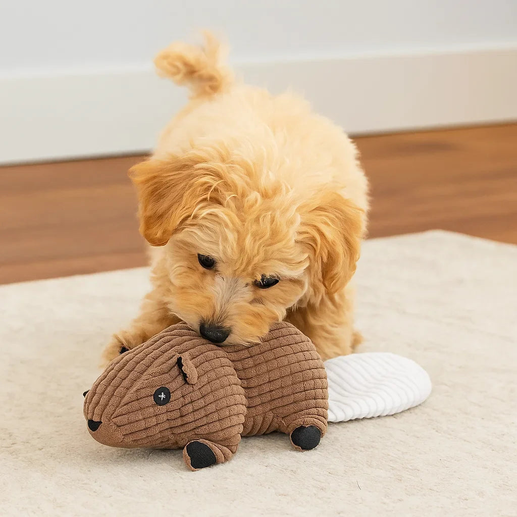 BowLift | Dog Toy Plush Squeaky Chew Animal