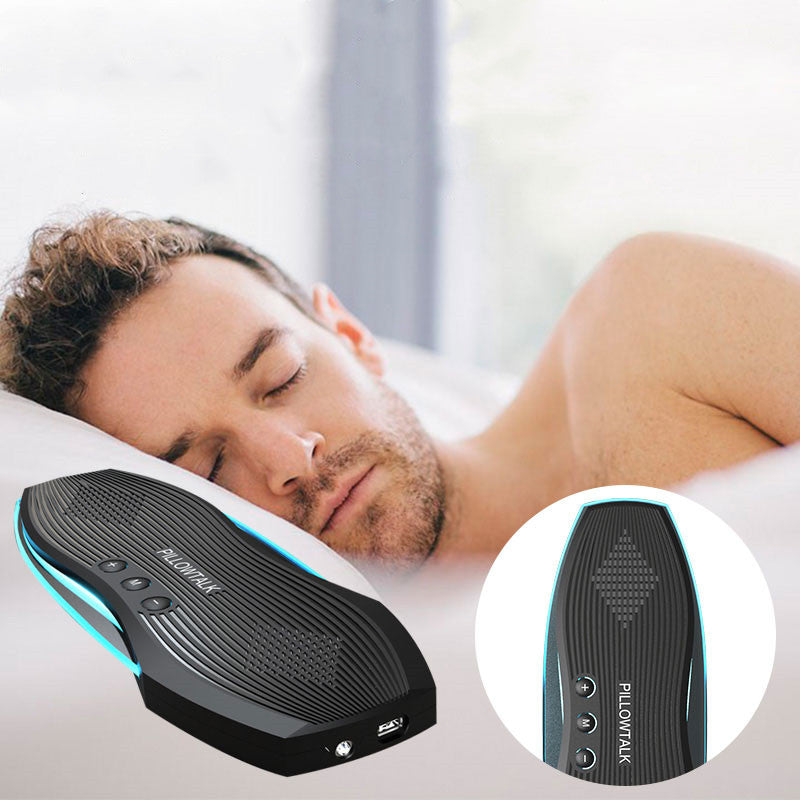 BowLift | Portable & Rechargeable Under-Pillow Bluetooth Speaker, with HD Microphone, Timing System and Night Light, for Rest, Driving and More