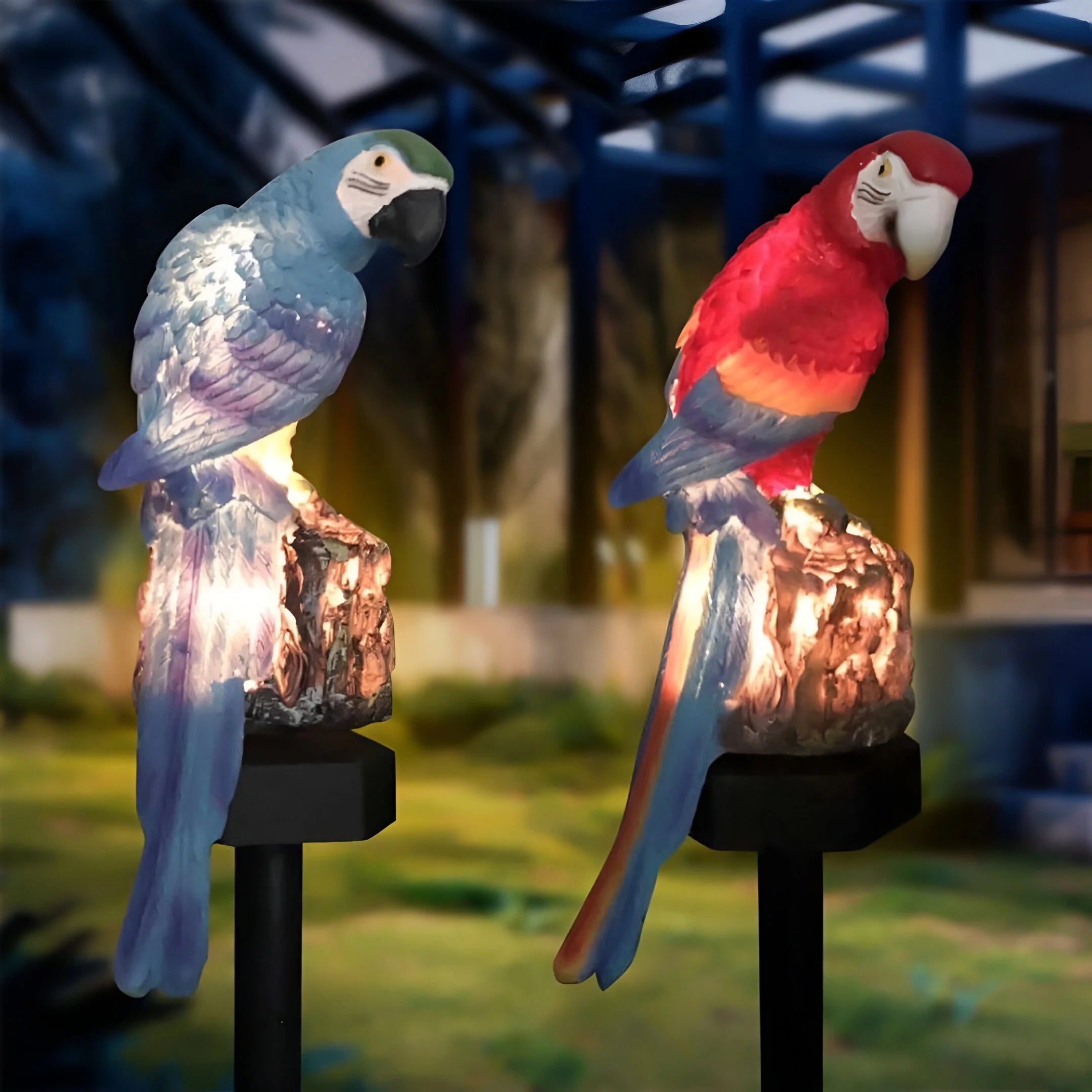 LumiNest – Sunlit Garden Bird Light