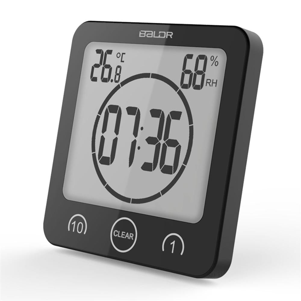 BowLift | Waterproof Shower Clock – Always On Time, Even In The Bathroom