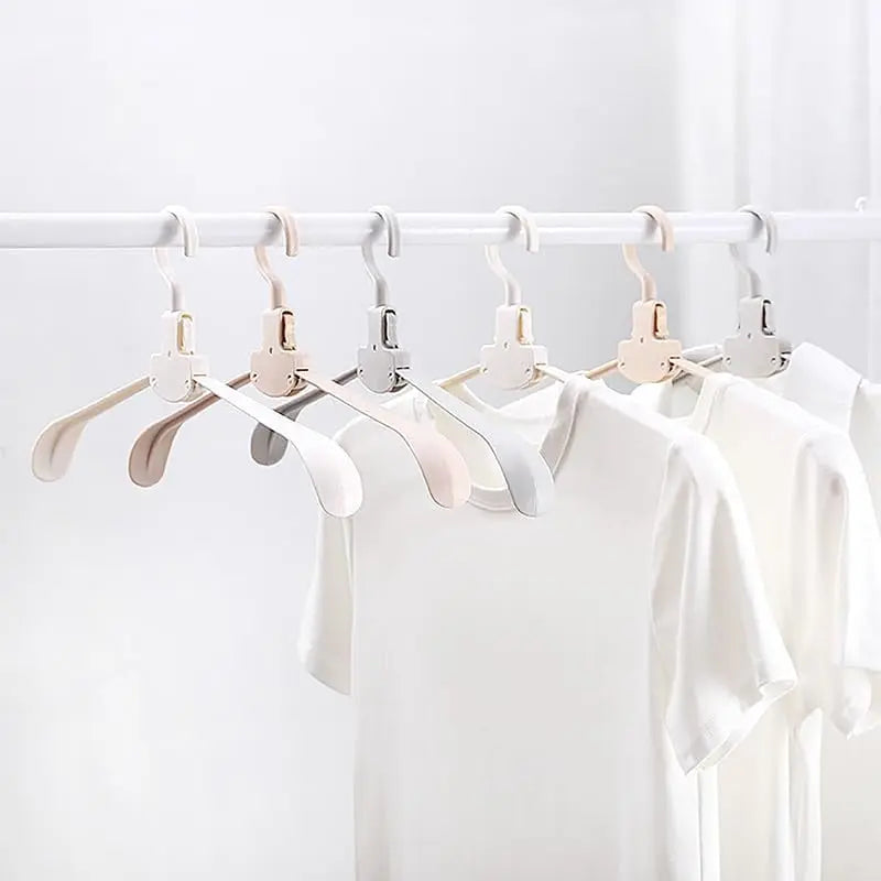 BowLift | 5+5 | Foldable Clothes Hanger – Compact, Stable & Ideal for Travel
