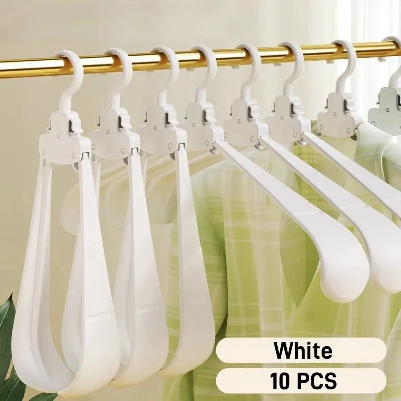 BowLift | 5+5 | Foldable Clothes Hanger – Compact, Stable & Ideal for Travel