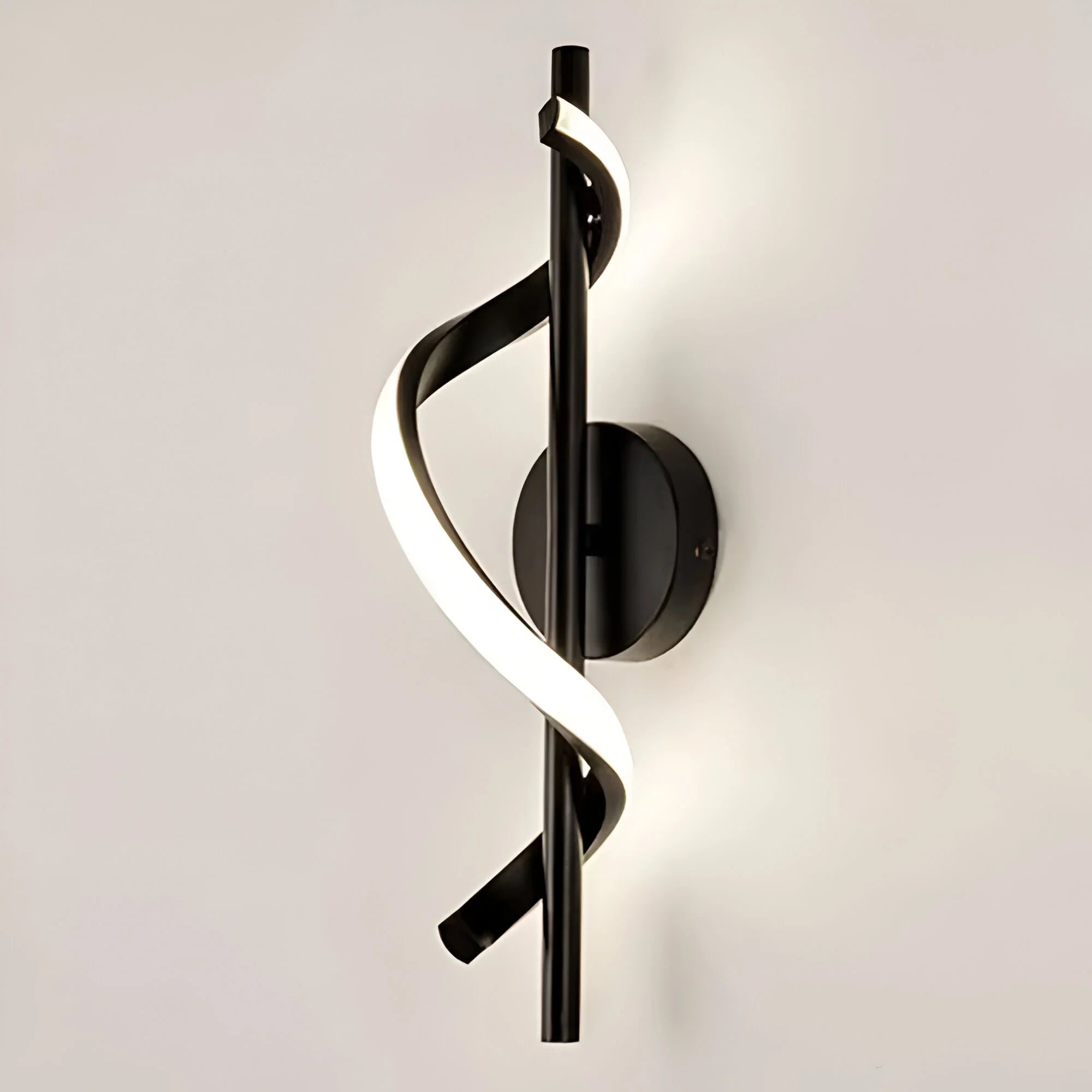 LumiTwist – Modern Spiral LED Wall Light