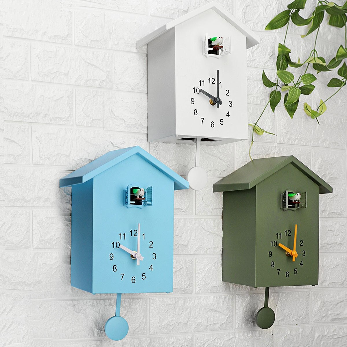 BowLift | Cheerful Ticks Cuckoo Clock – Traditional Wall Clock with Authentic Cuckoo Sound