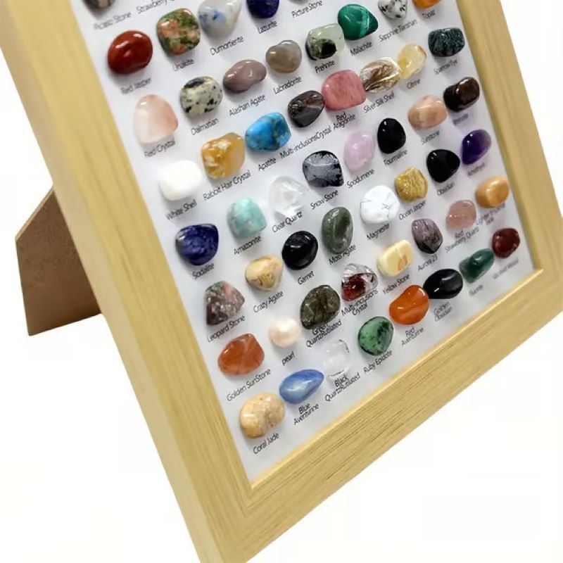 BowLift | 80 Mineral Specimens Framed Box