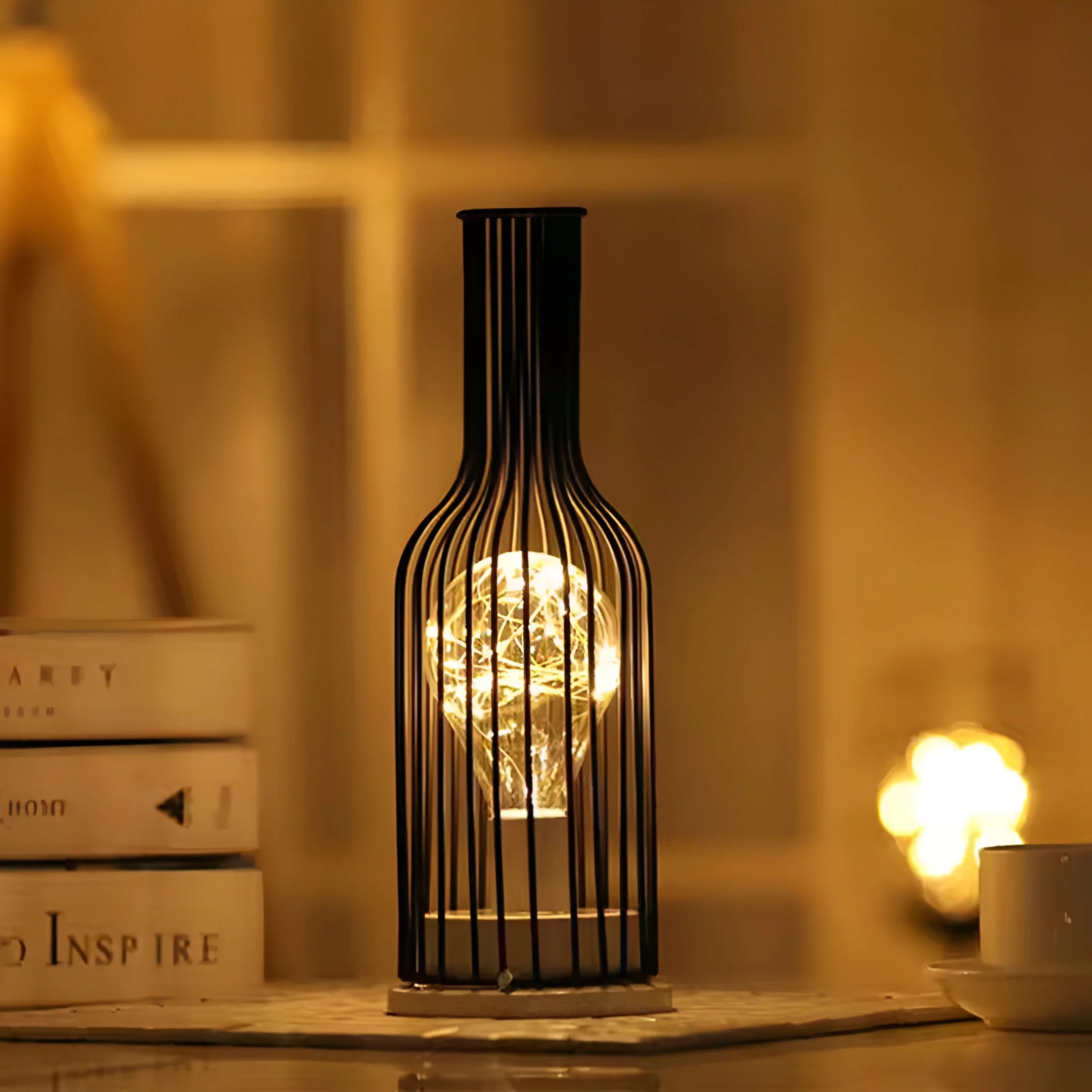 GlowAura – Modern Sphere Table Lamp