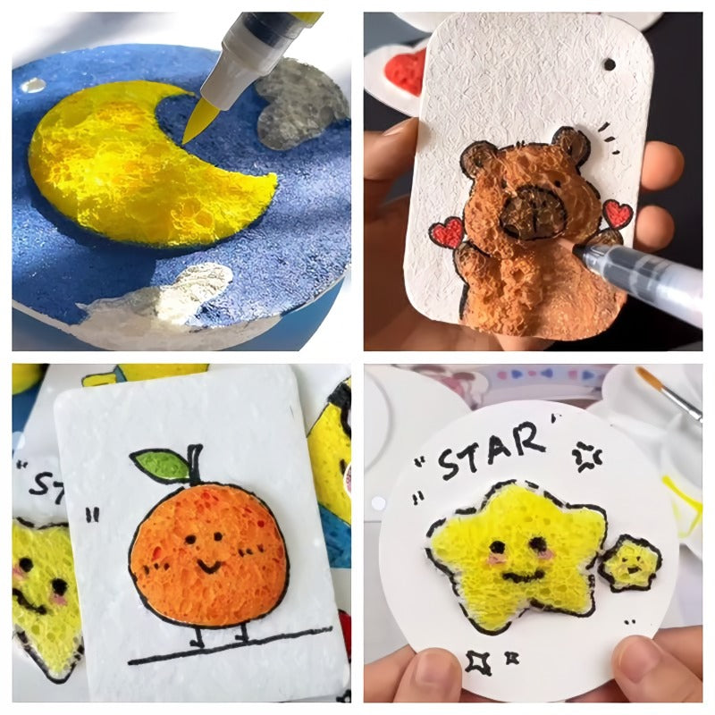 BowLift | Foam Texture Painting