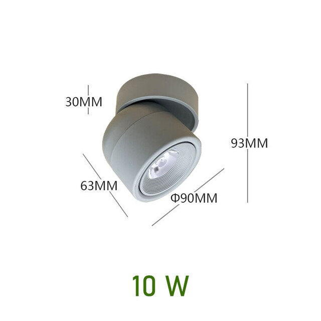 BowLift | NordicLuxe – Minimalist LED spotlight with Refined Design