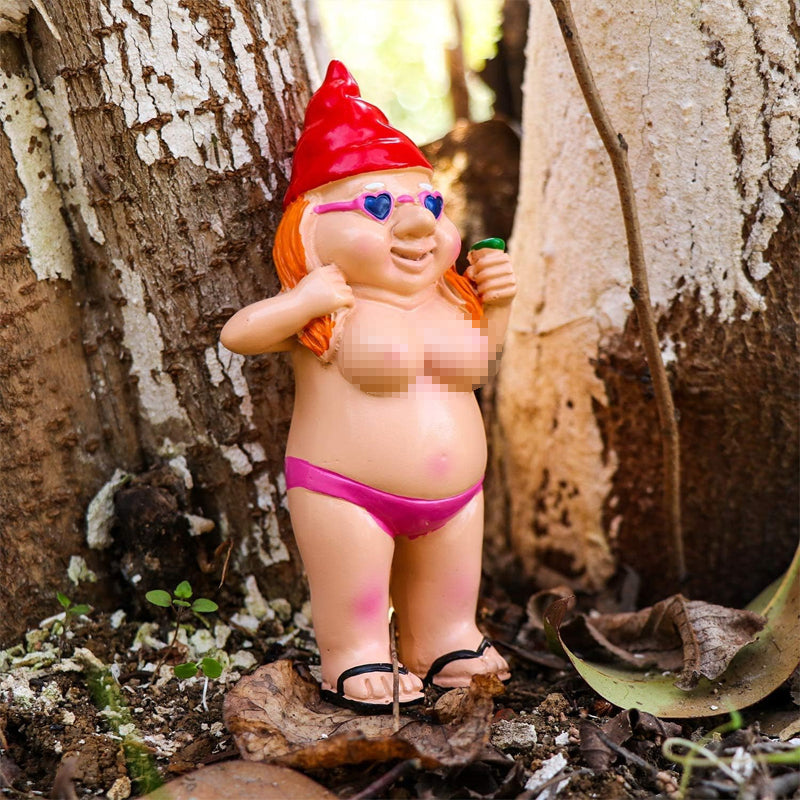BowLift | Cheeky Garden Gnome Funny Statue