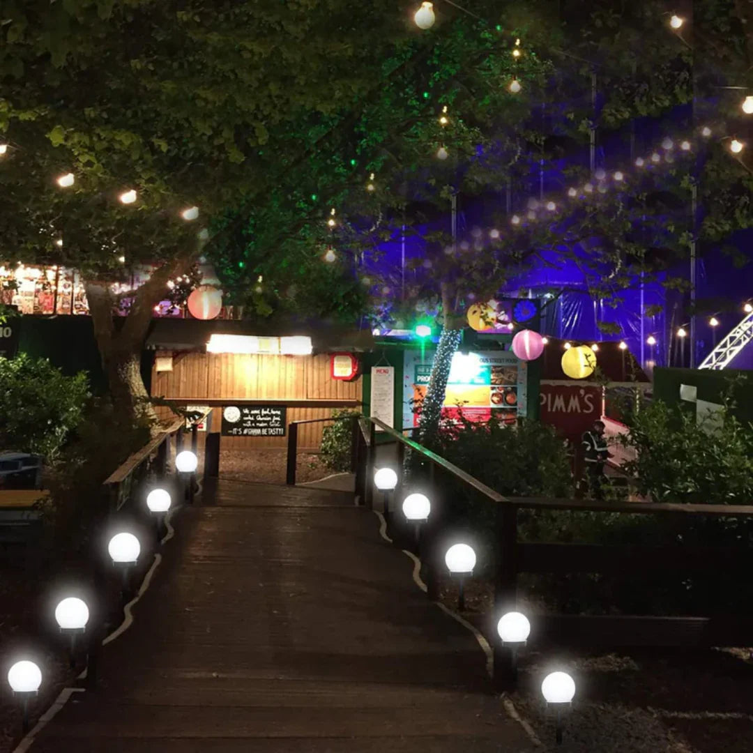 BowLift | 3-piece set waterproof LED solar lights for the garden