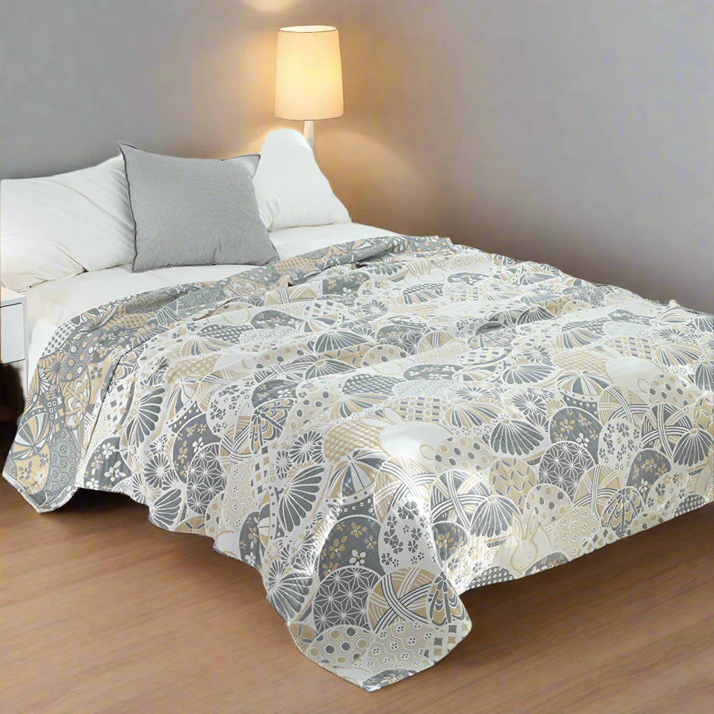 BowLift | Joyful Haven Four-Layer Cotton Blanket