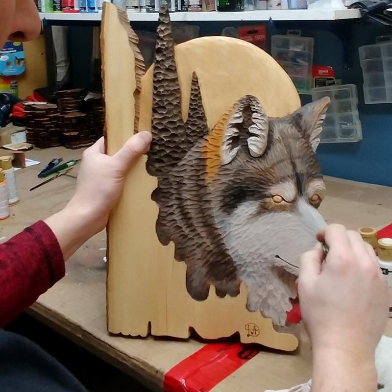 BowLift | Animal Carving Craft Wall Decoration
