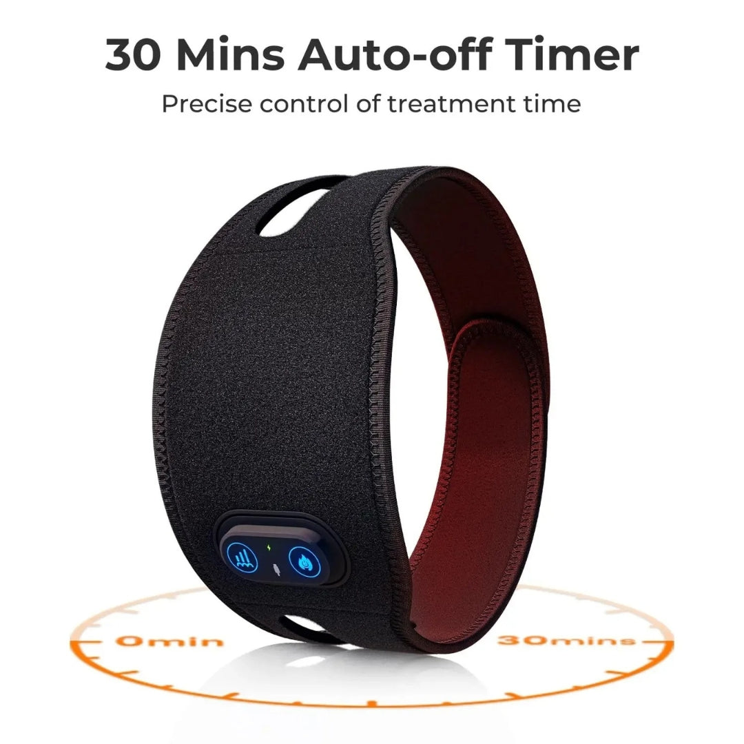 BowLift | Heated Neck Wrap with Red Light Therapy – Effective Heat & Massage for Neck Pain Relief