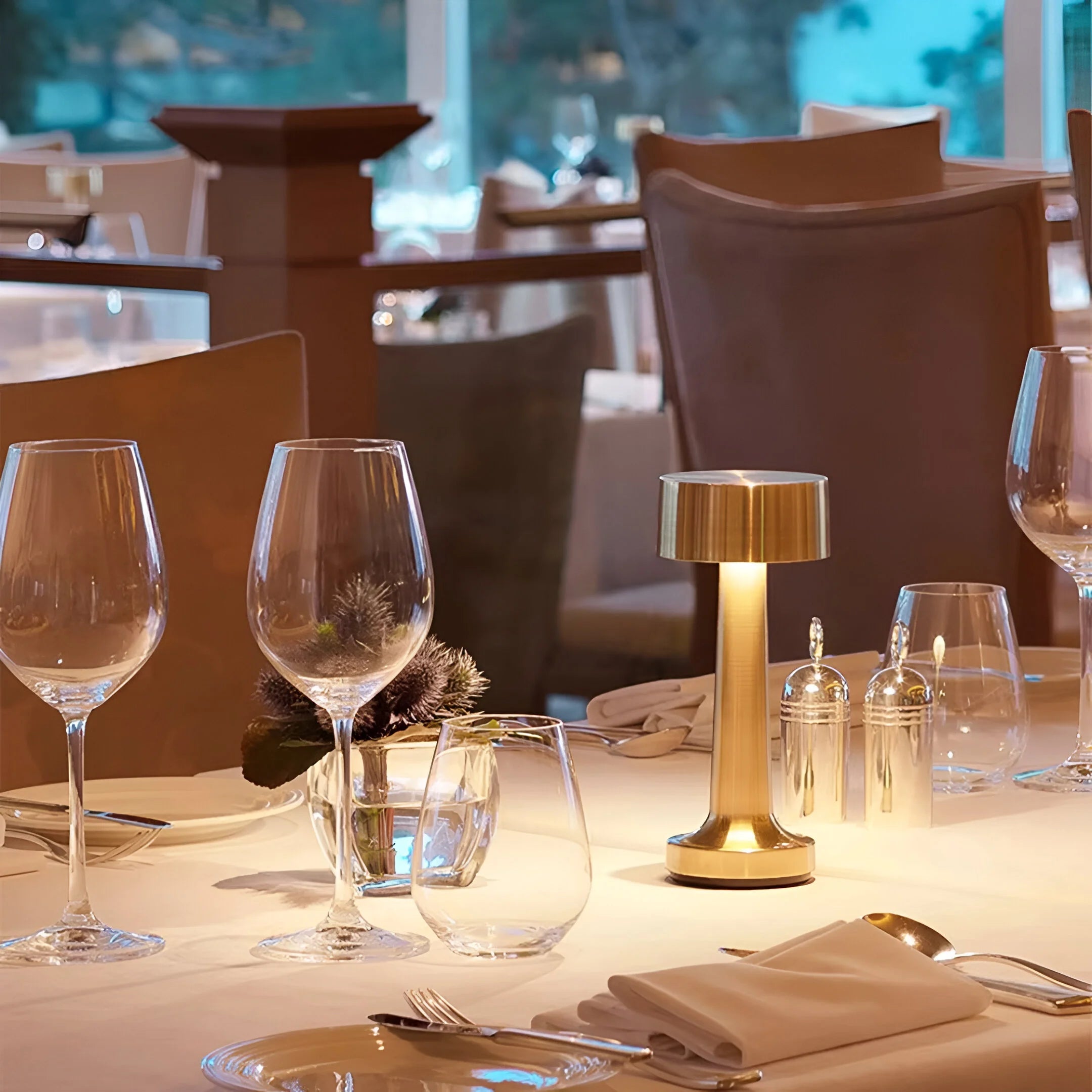 GlowSphere – Rechargeable LED Table Lamp