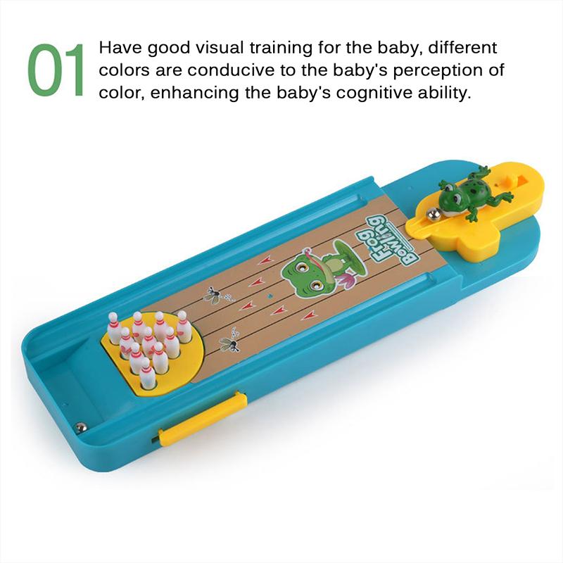 BowLift | Desktop Frog Bowling Toy