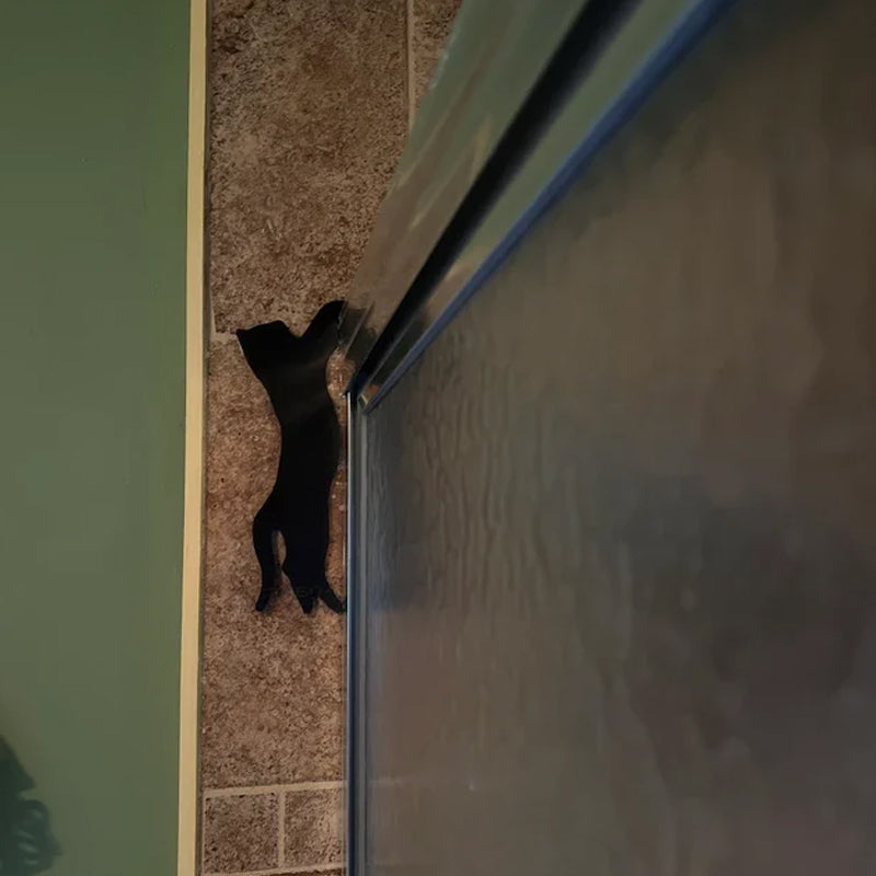 BowLift | Black Cat Door Corner Sign Decoration