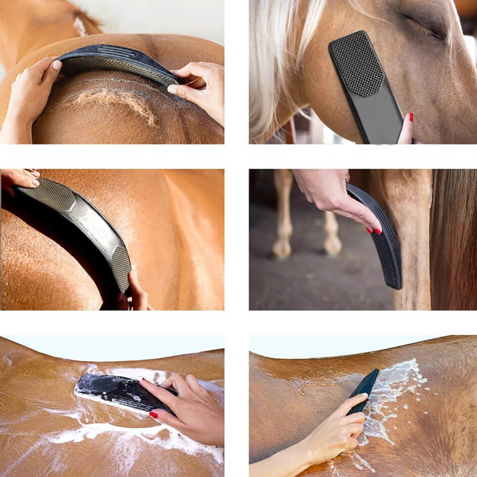 BowLift | 6-In-1 Horse Care Brush - EquiGlow