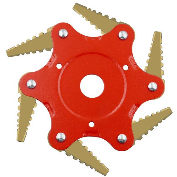 BowLift | 6 Blades Lawn Mower Blade Metal Brush Cutter Blades Trimmer Blade