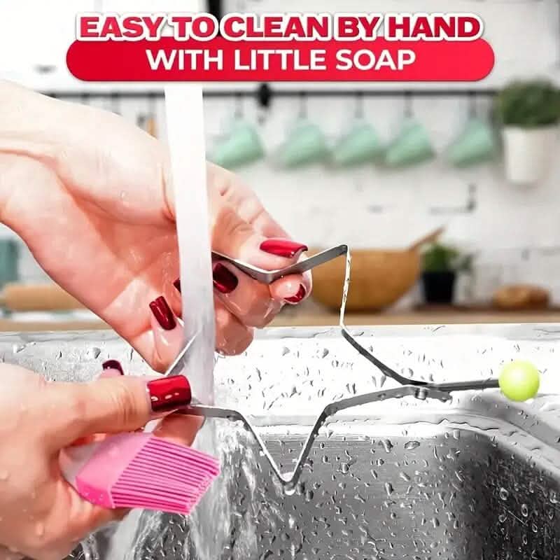 BowLift | 6-Piece: Creative Stainless Steel Egg Cooking Ring Set