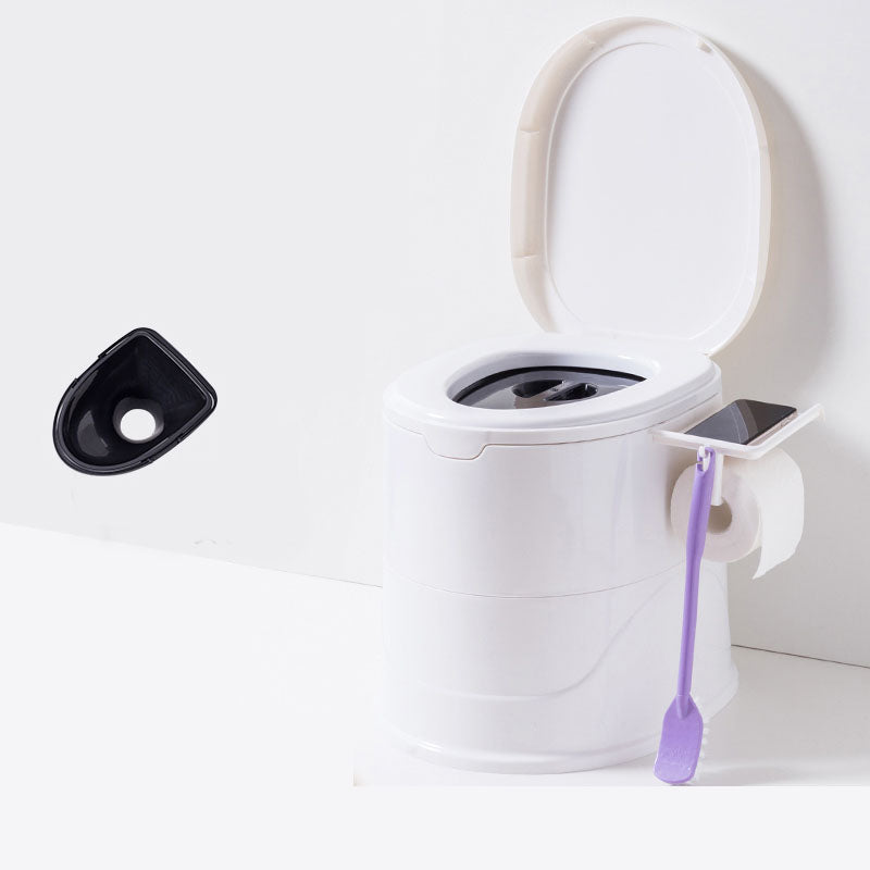 BowLift | Floor-mounted Plastic Toilet One-piece Toilet Modern Toilet Bowl