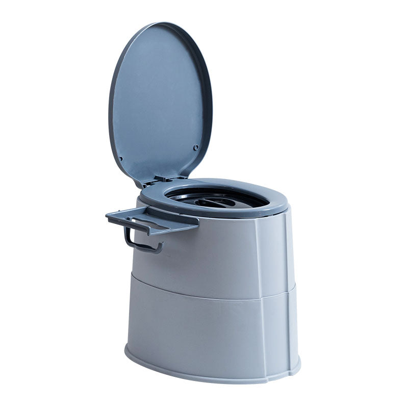 BowLift | Contemporary plastic floor-mounted toilet bowl with toilet seat for the bathroom