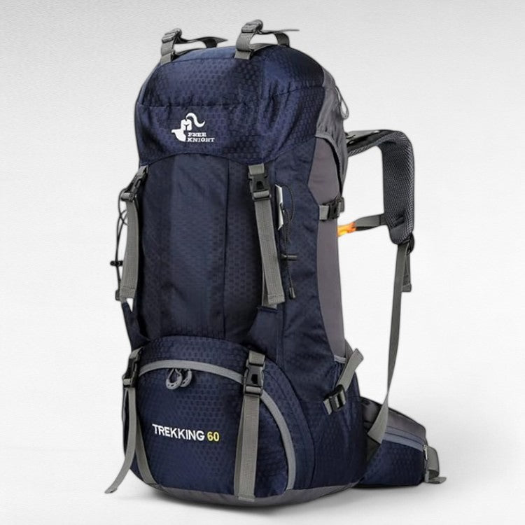 BowLift | 60L Waterproof Hiking Backpack | Lightweight, Ergonomic Design & Smart Storage for Day Hikes and Expeditions