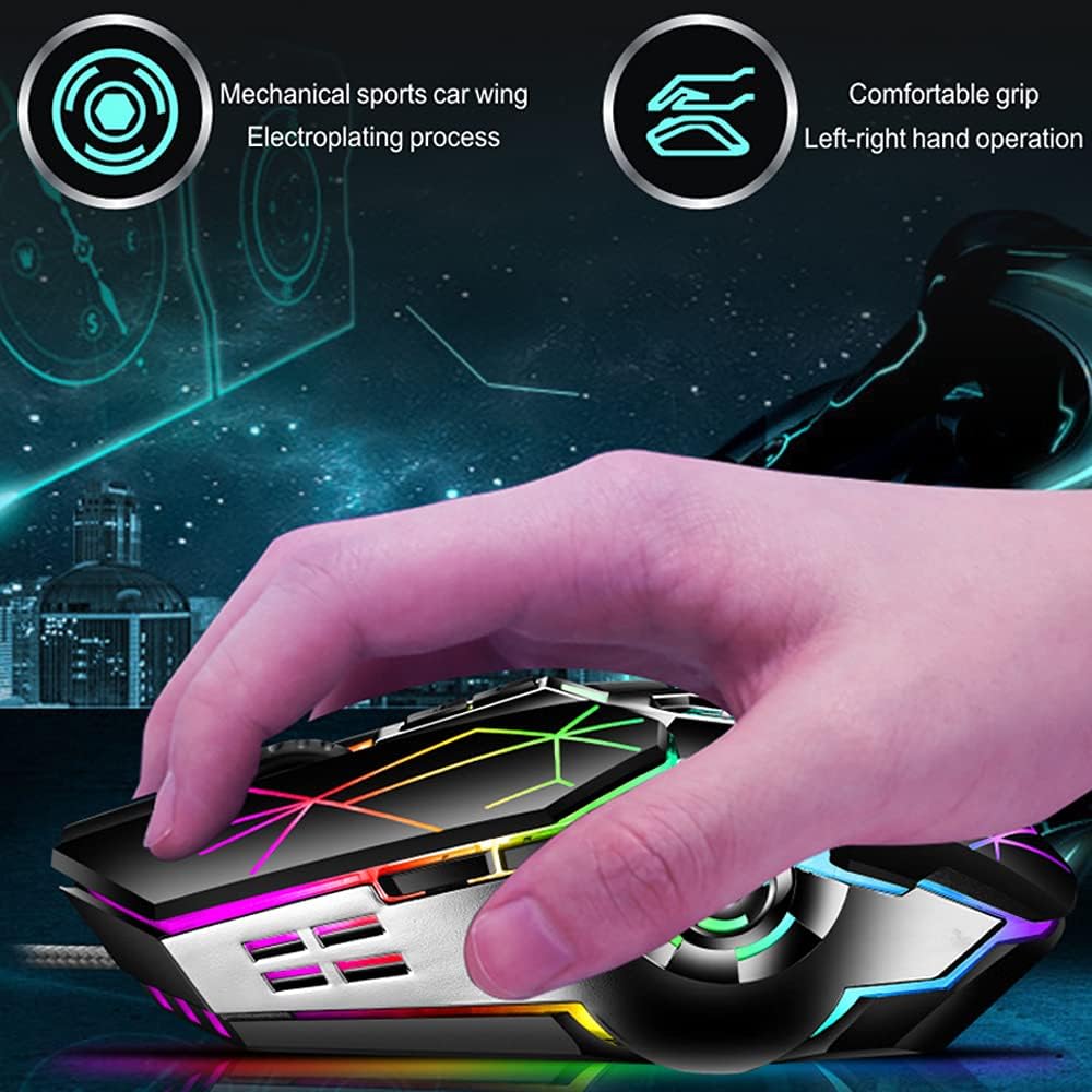 BowLift | 87-Key Mechanical Gaming Keyboard RGB Backlit Blue Switch