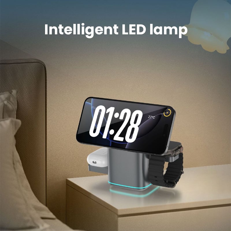 BowLift | 3-in-1 Wireless Fast Charging Charger