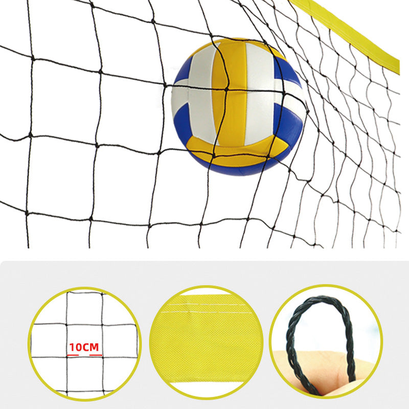 BowLift | Volleyball Equipment,Beach Volleyball Premium Set, Outdoor Portable Volleyball Net with Carrying Bag