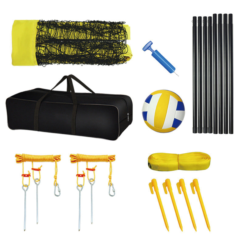 BowLift | Volleyball Equipment,Beach Volleyball Premium Set, Outdoor Portable Volleyball Net with Carrying Bag