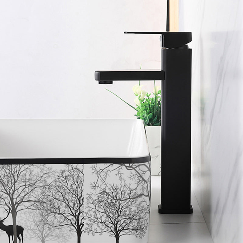 BowLift | Contemporary sink faucet Digital display Monochrome Low arch basin Bathroom sink