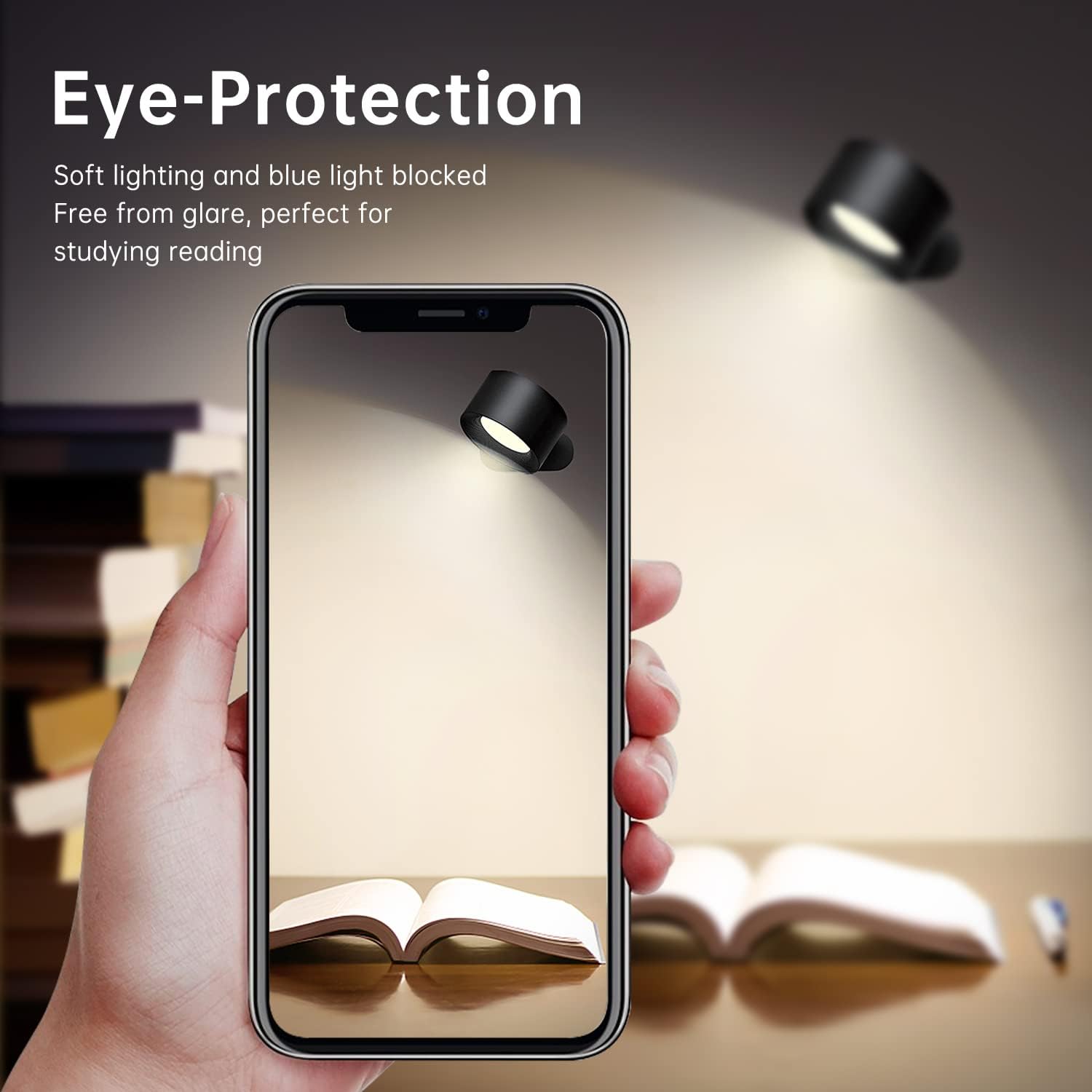 BowLift | FlexiLamp – Wireless Rechargeable 360° LED Wall Light for Indoors & Outdoors