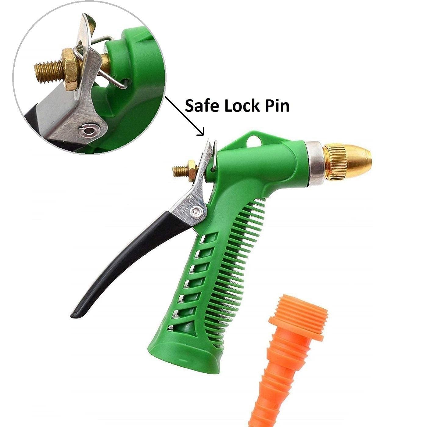 BowLift | Adjustable high-pressure garden hose nozzle with copper head