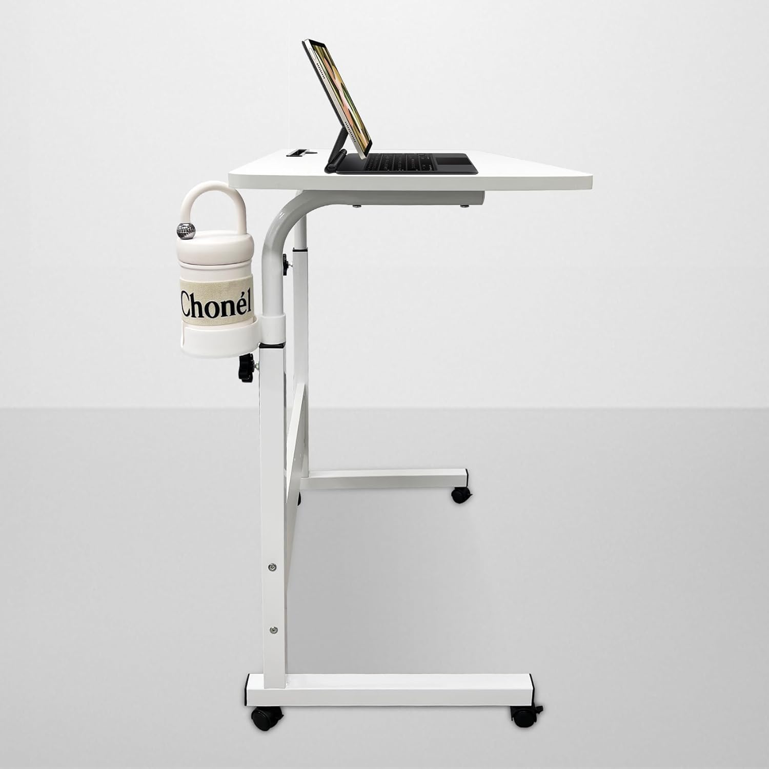 BowLift | Adjustable Laptop Desk | Multi-Purpose, Height-Adjustable & Mobile for Home Office, Bedside or Sofa Use