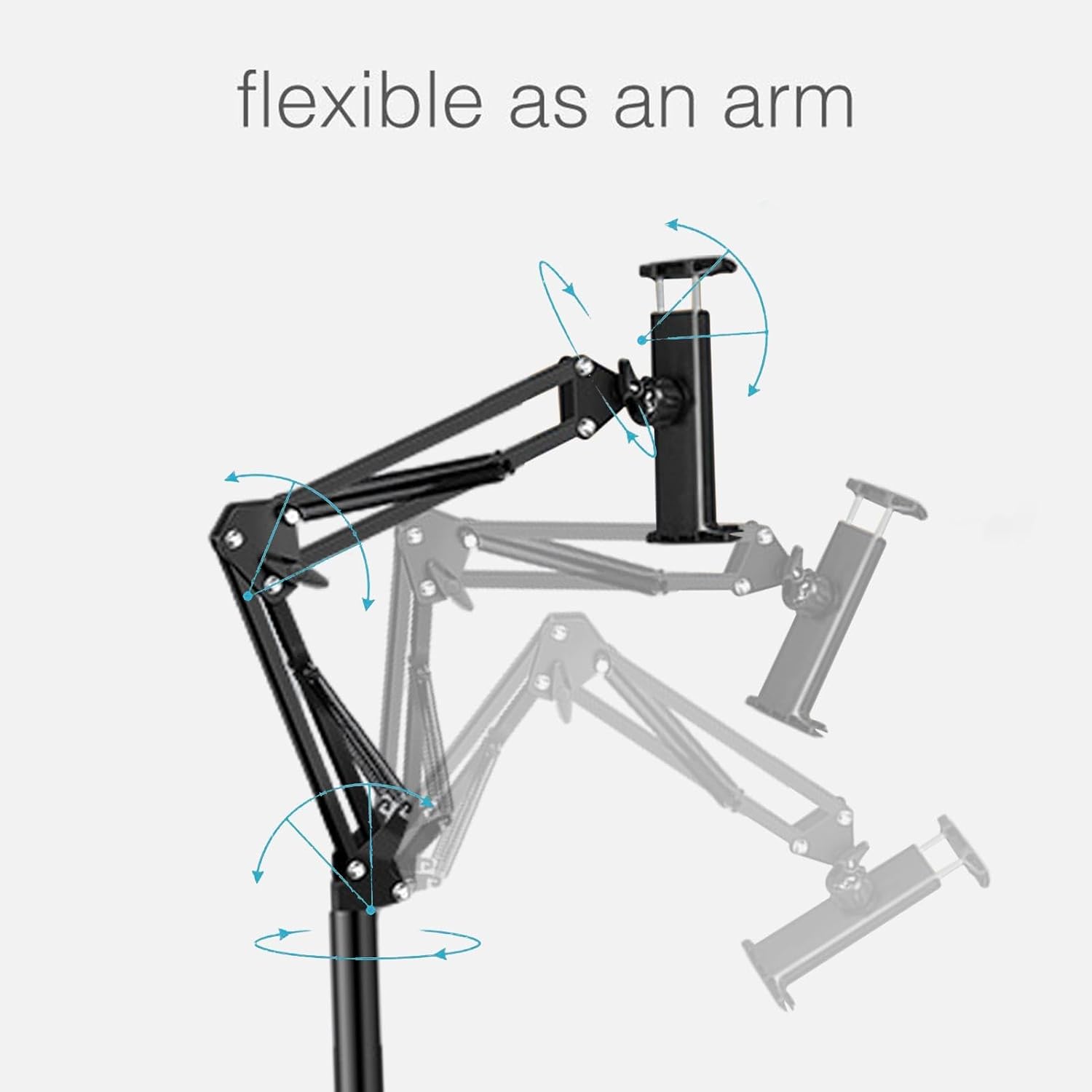 BowLift | Adjustable 360° Phone and Tablet Floor Stand – Movira