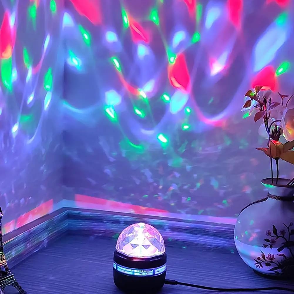 BowLift | 2-in-1 Night Light Starry Projector with Northern Lights & Ocean Waves