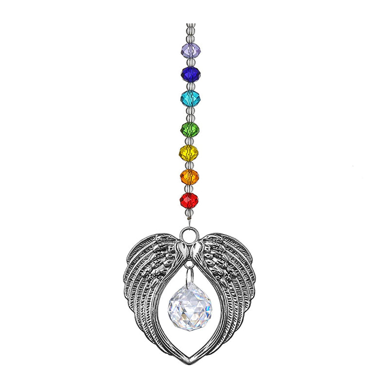 BowLift | Colorful Angel Wings Memorial Ornament