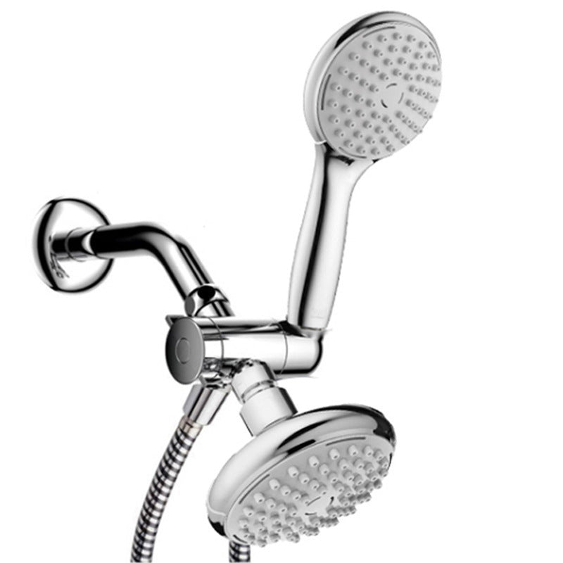 BowLift | Wall-mounted Dual Shower Traditional Round Dual Shower Heads