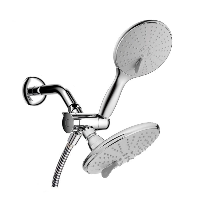 BowLift | Wall-mounted Dual Shower Traditional Round Dual Shower Heads