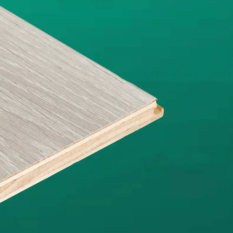 BowLift | 49"x8" width E0 natural solid wood laminate flooring, click-lock, waterproof