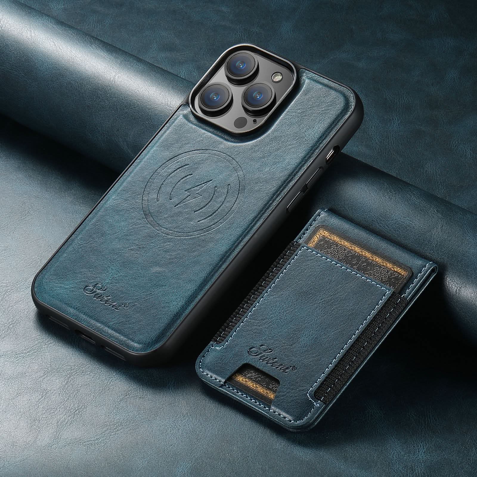 BowLift | Shockproof Leather Phone Case with Card Holder