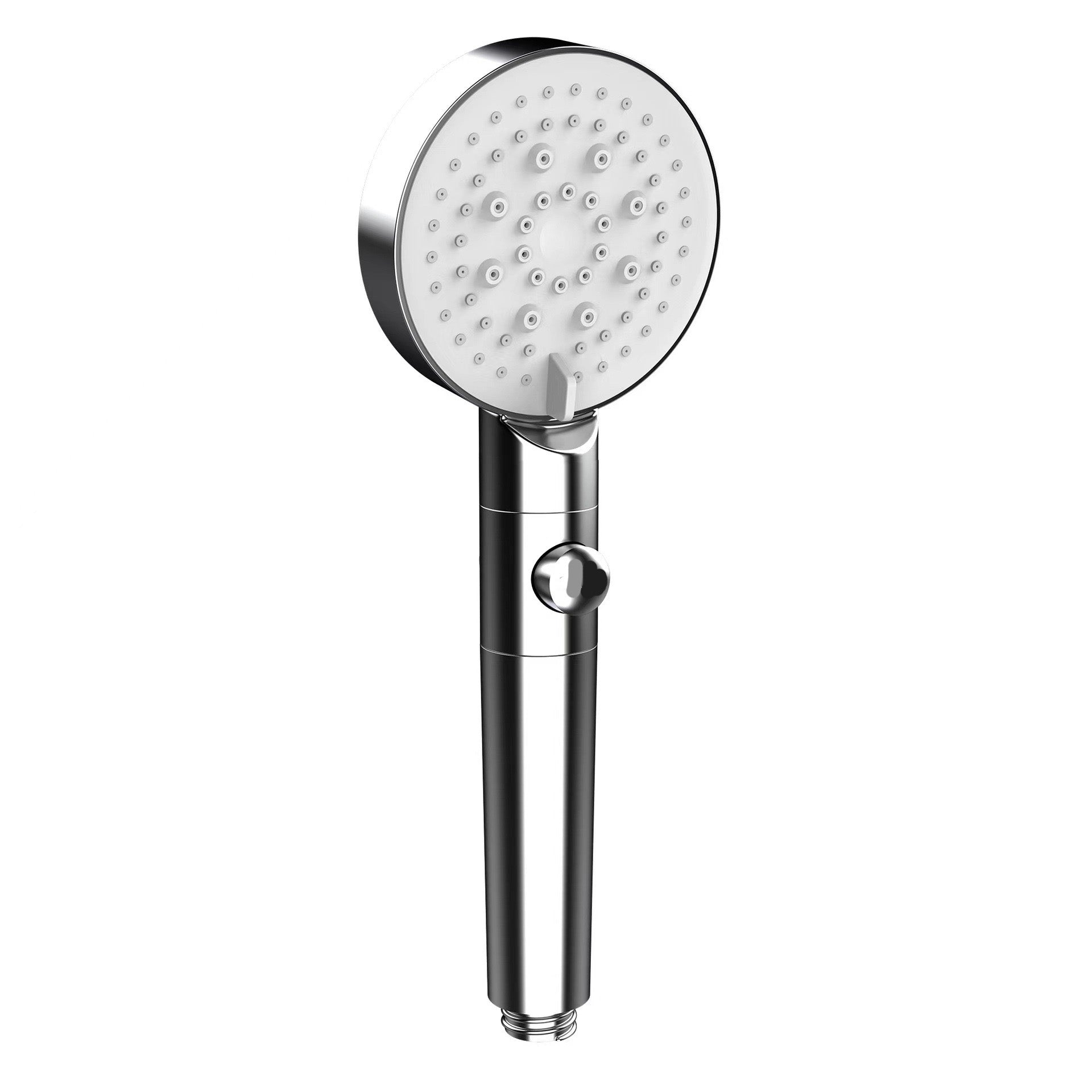BowLift | Round Handheld Showerhead Plastic Adjustable Spray Pattern Showerhead for Home