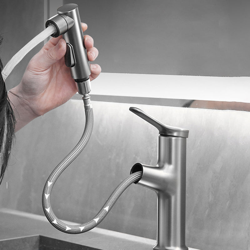 BowLift | Contemporary Single Color Faucet Low Arc Centerset Sink Faucet for Bathroom