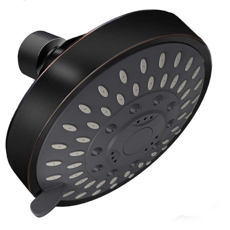 BowLift | Round metal shower head Traditional adjustable spray pattern shower head