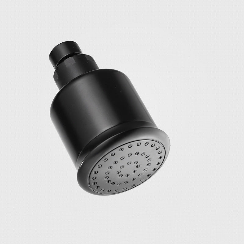 BowLift | Round shower head made of stainless steel in silver wall-mounted shower head
